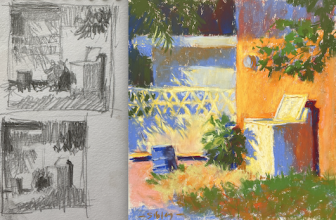 Miniaturen maken op Plein Air (Mijn Mexico-schilderijen)